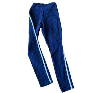 Adidas Originals Navy Blue w/ White Stripe Classic Legging XS Sporty Pants